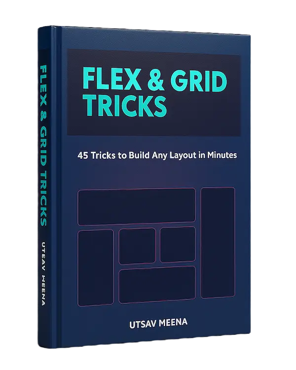 45 Flexbox & Grid Tricks Ebook Cover