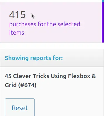 No. of people bought screenshot
